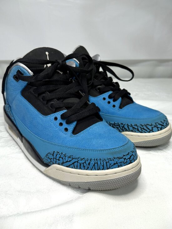 Nike Jordan Air Jordan 3 Retro Powder Blue/Black (136064-406) Men\'s Size 9
